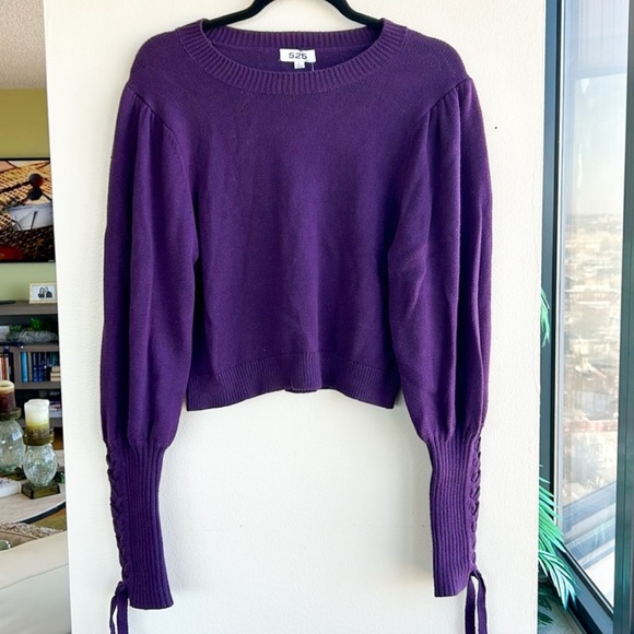 525 America purple amethyst sweater - Picture 1 of 5